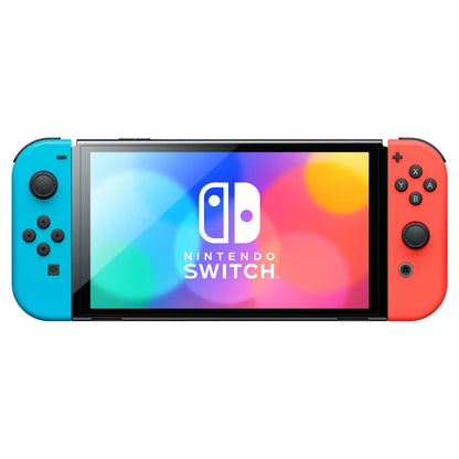 Nintendo Switch – Modelo OLED (Azul Neón/Rojo Neón) + Mario Kart 8